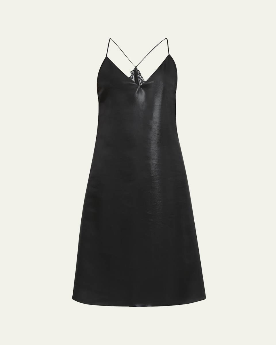 Dinah Silk Midi Slip Dress